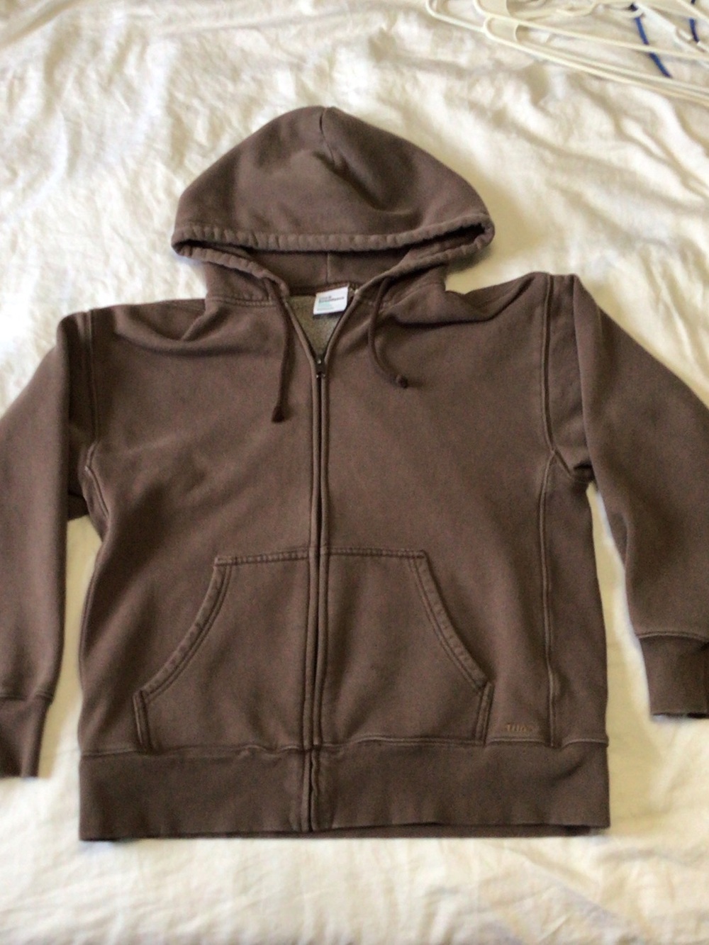 TNA Brown Women's Full-Zip Hoodie